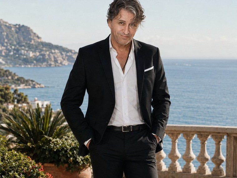 Gino D'oro im Anzug an der Riviera · 2026